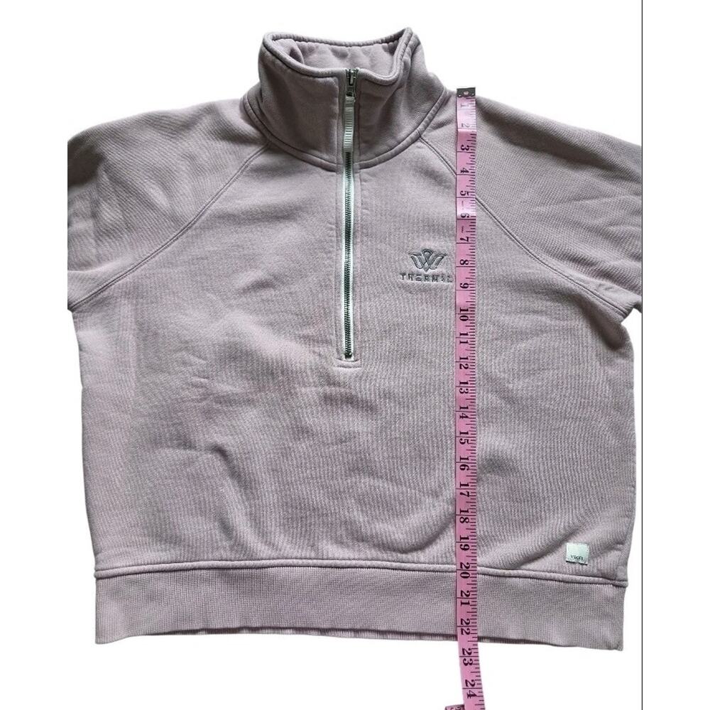 Vuori Restore Half Zip Hoodie No Tag Fits M Organic Cotton Blend French Terry - Picture 7 of 7